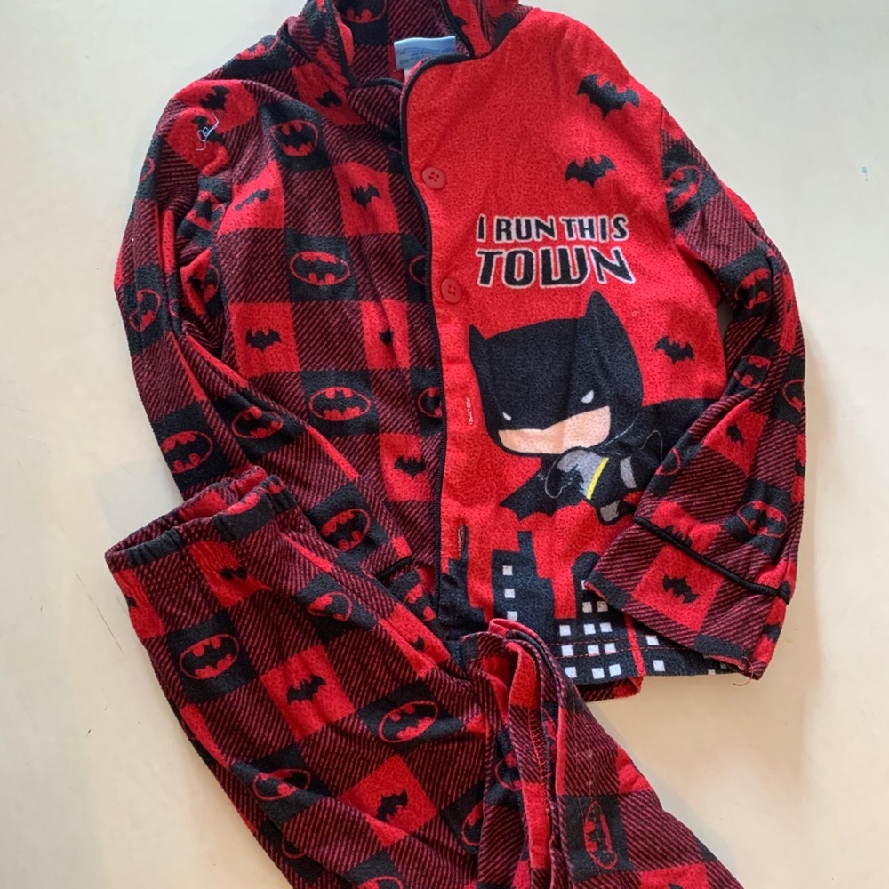 3T Batman Pajama Set